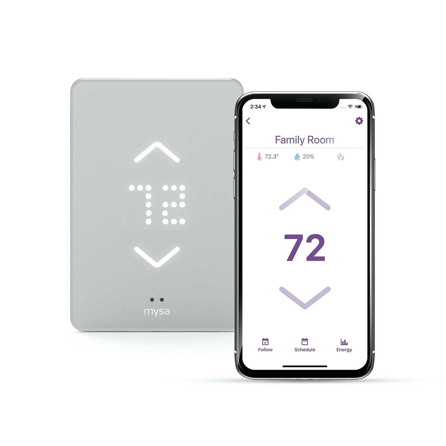 Mysa Smart Thermostat for Electric Baseboard and In-Wall Heaters - Inhomebuy