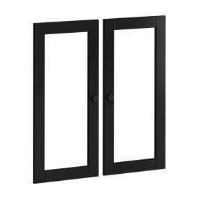 Palace Imports 100% Solid Wood Modular Kitchen Pantry Door Kit - Inhomebuy