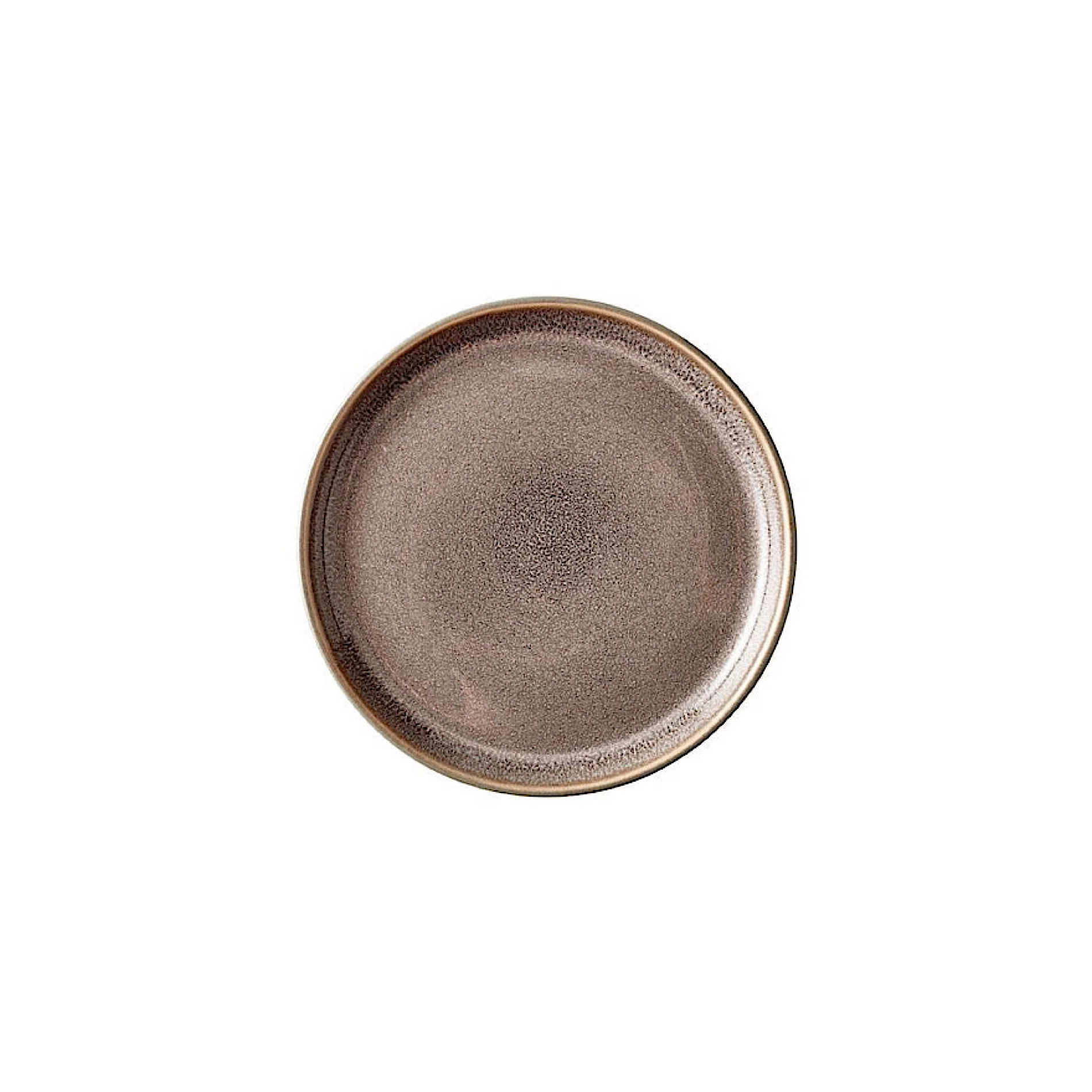 Stoneware Gastro Plate 17cm Grey, Grey - Inhomebuy
