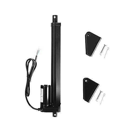 DC HOUSE High Speed 14mm/s Linear Actuator Motor 1000N DC12V with Mounting Brackets - Inhomebuy