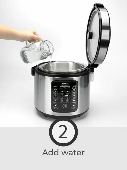 Aroma ARC-1126SBL SmartCarb Rice Cooker: 6 cup, multi-function - Inhomebuy