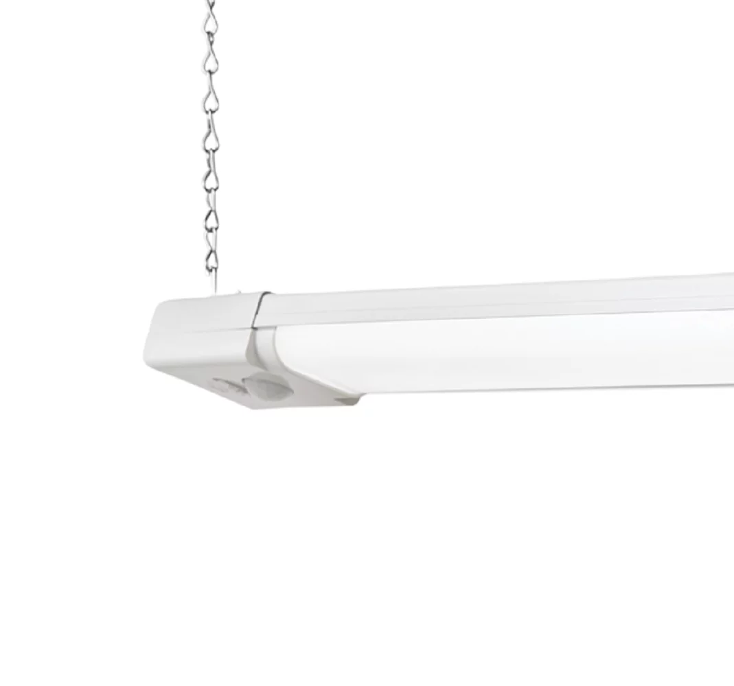 Hyper Tough 3-FT 4500-Lumen Integrated LED Shop Light, Slim Design, Linkable and Motion Sensor, 1PK - Inhomebuy