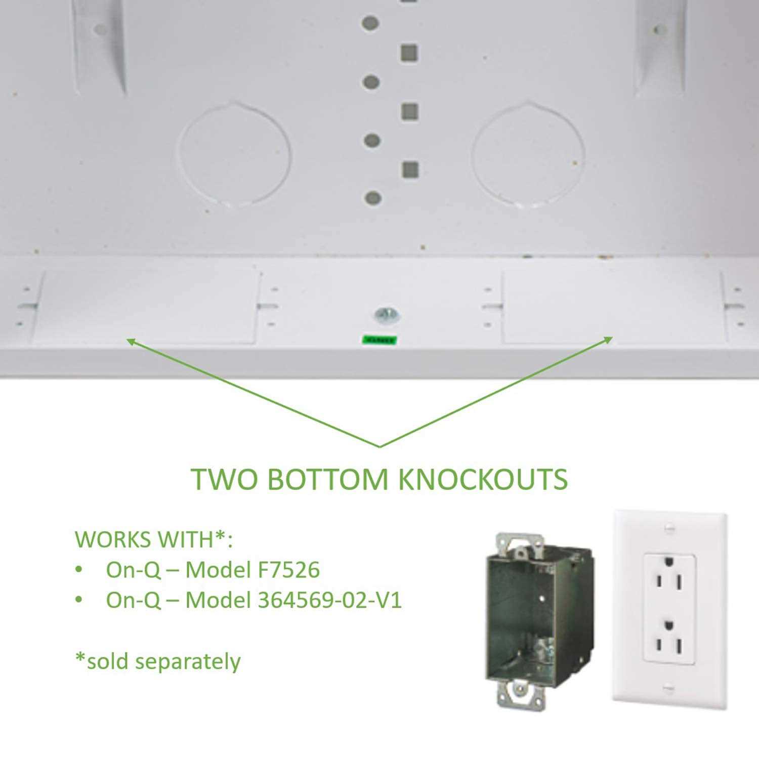 On-Q/Legrand Enclosure with Screw-On Cover EN1400 - Inhomebuy