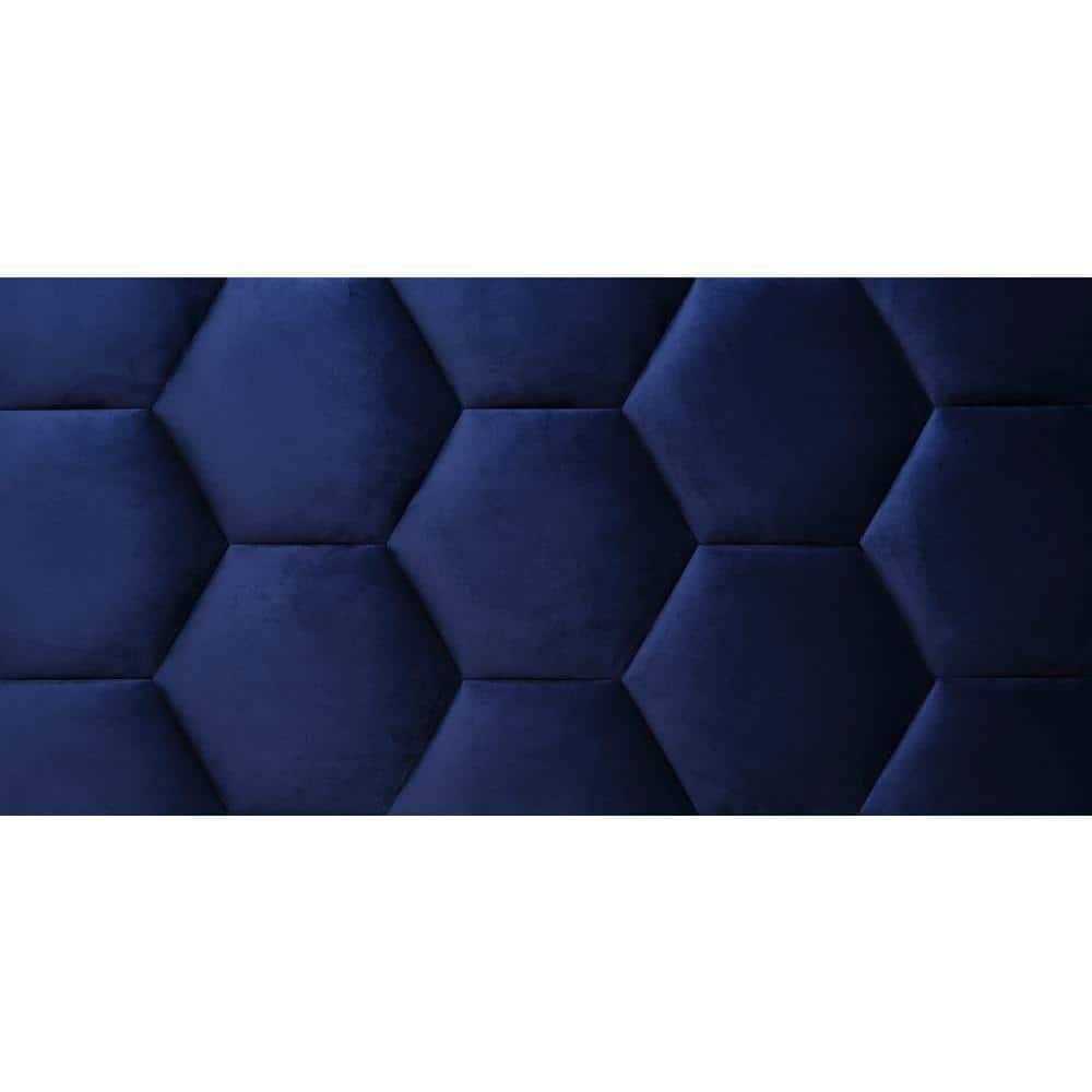 WALL!SUPPLY Luxury Velvet Textile Hexagon - Inhomebuy