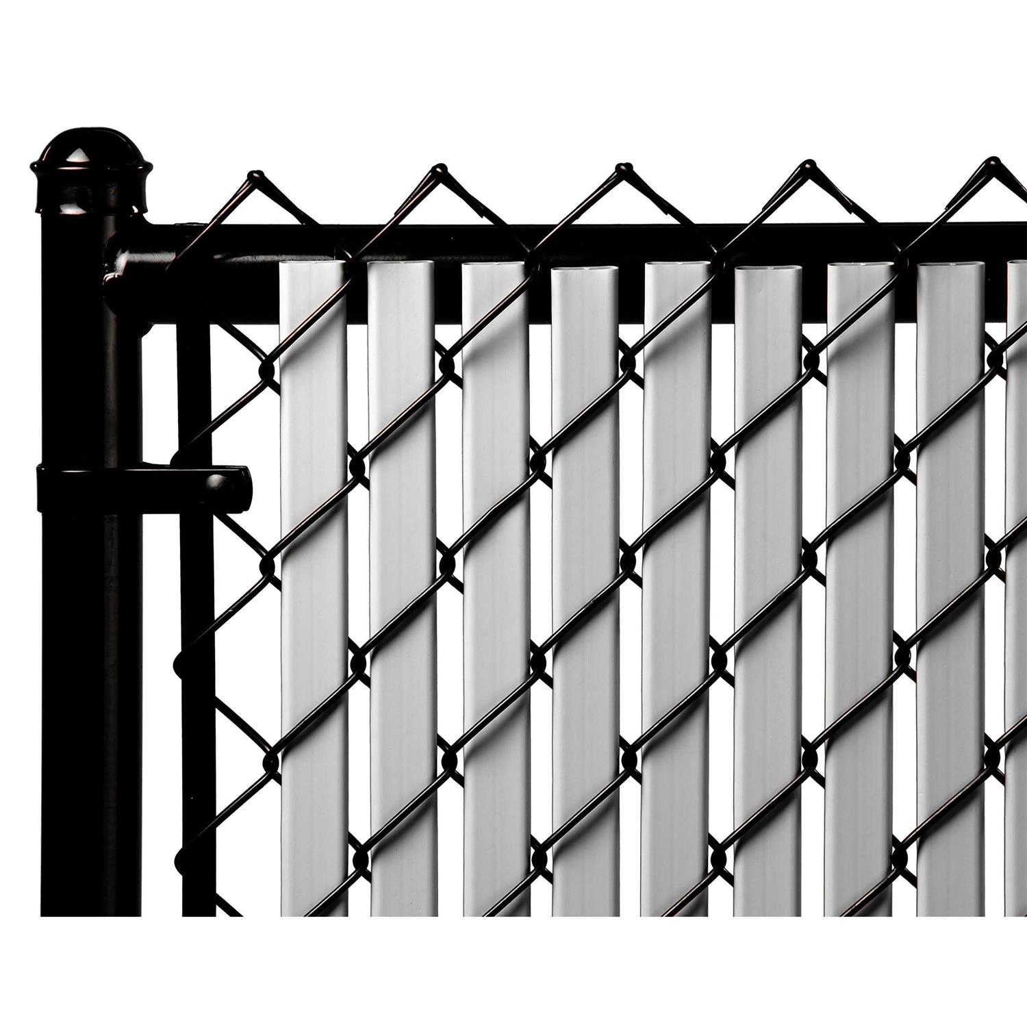 Made In America Ridged Slats Slat Depot Single Wall Bottom Locking Privacy Slat For 3 4 5 6 7 And 8 Chain Link Fence - Inhomebuy