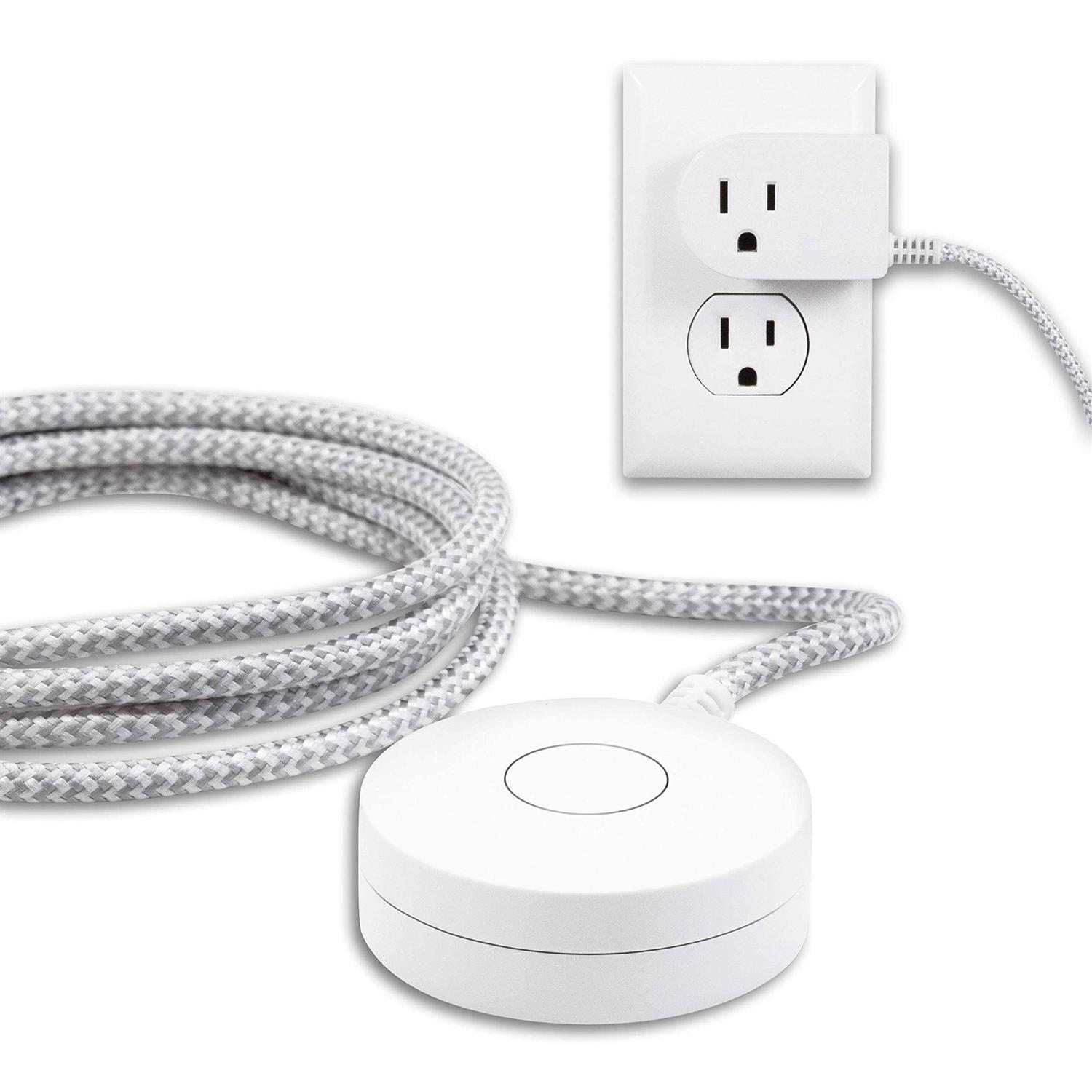Philips 8′ 3-Outlet Grounded Extension Cord - Inhomebuy