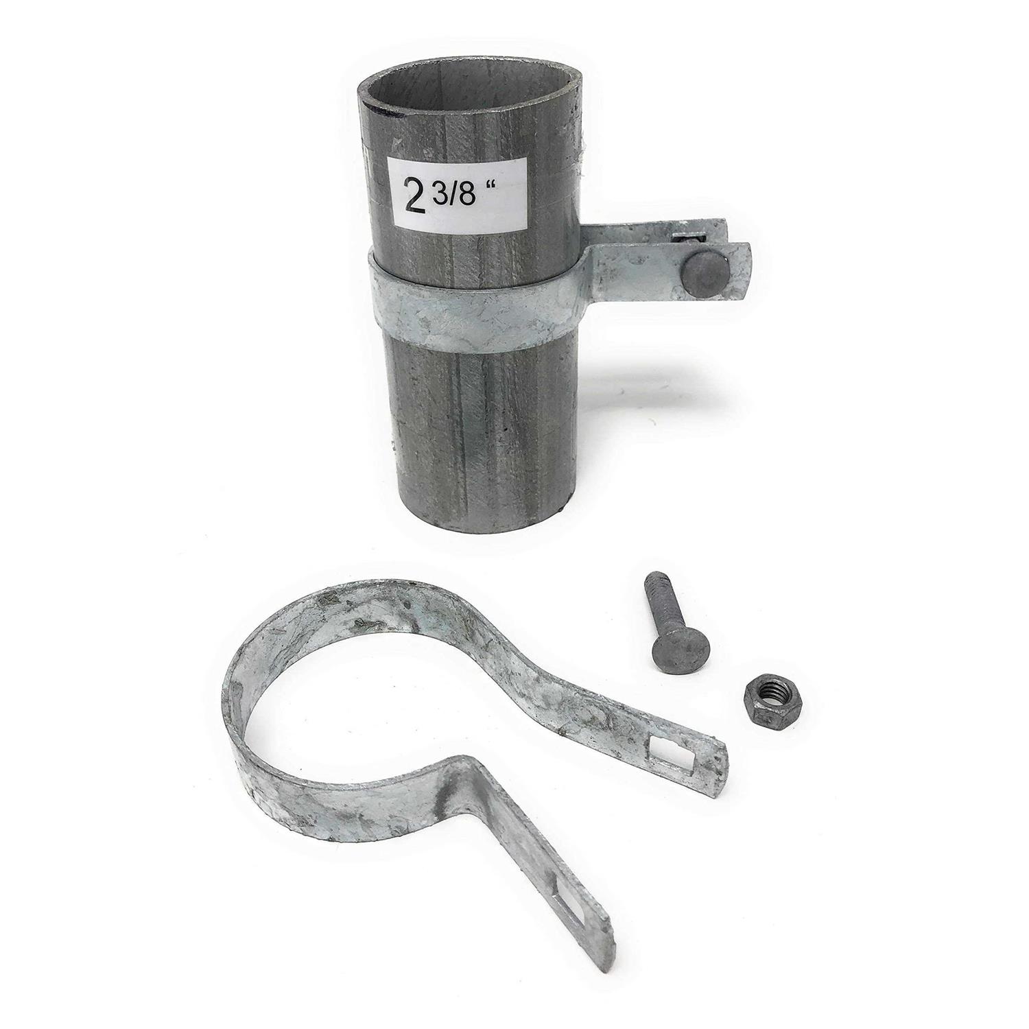 FENCESMART4U Tension Bands with Bolts & Nuts for Chain Link Fence - Inhomebuy