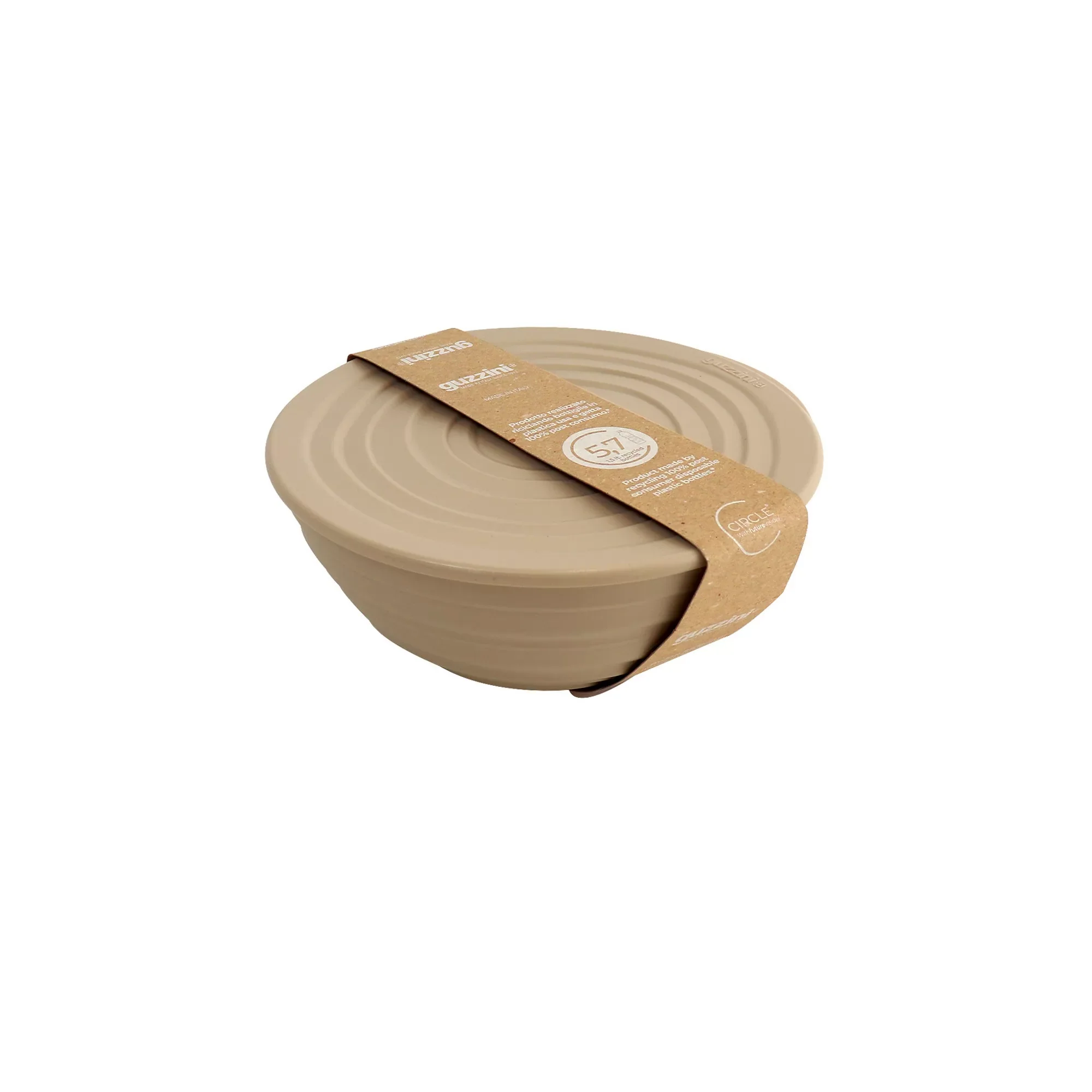 M Bowl With Lid 'Tierra' Clay - Inhomebuy