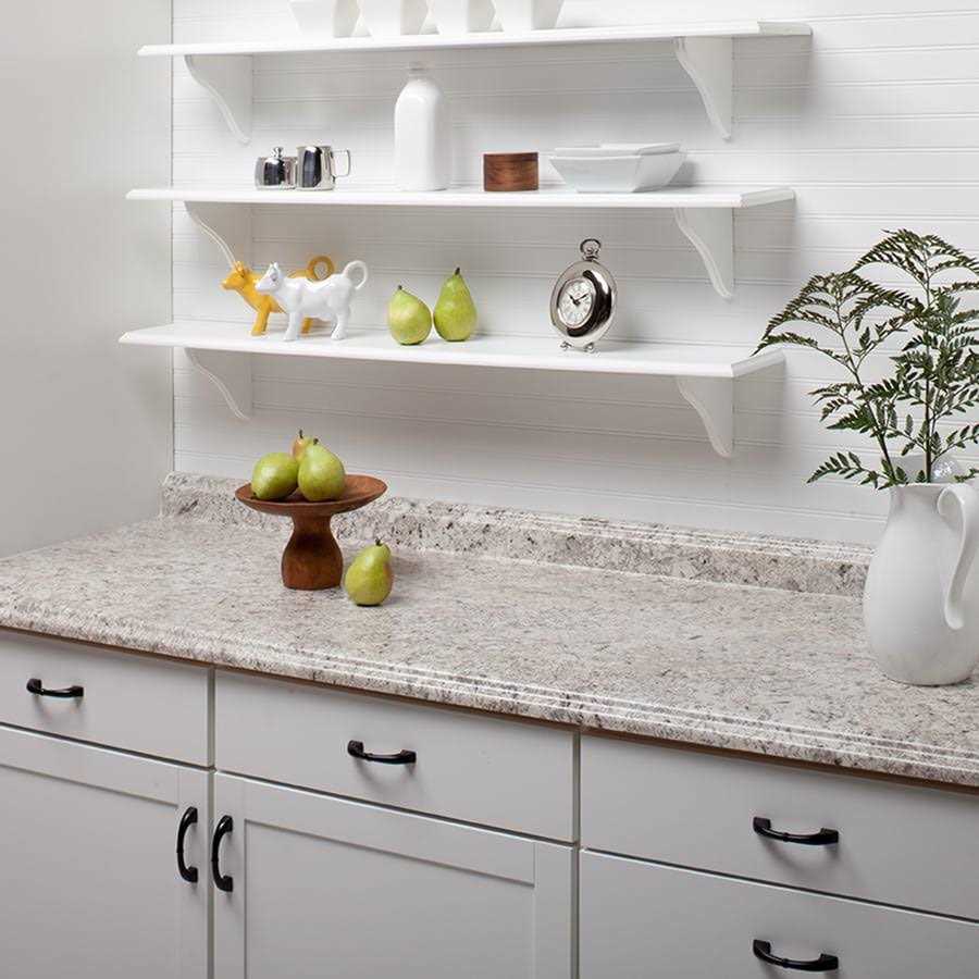 VT Dimensions Formica 25.5-in x 3.75-in Ouro Romano - Inhomebuy