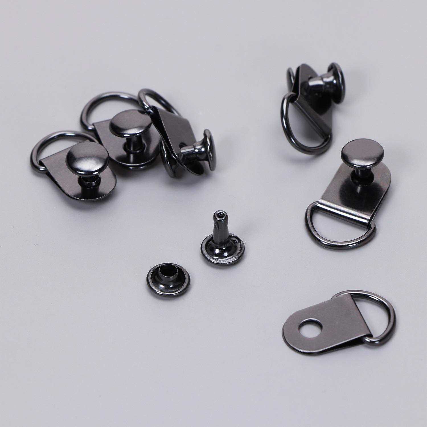 Onlykxy 50 Pieces Shoe Boot Lace Hooks - Inhomebuy