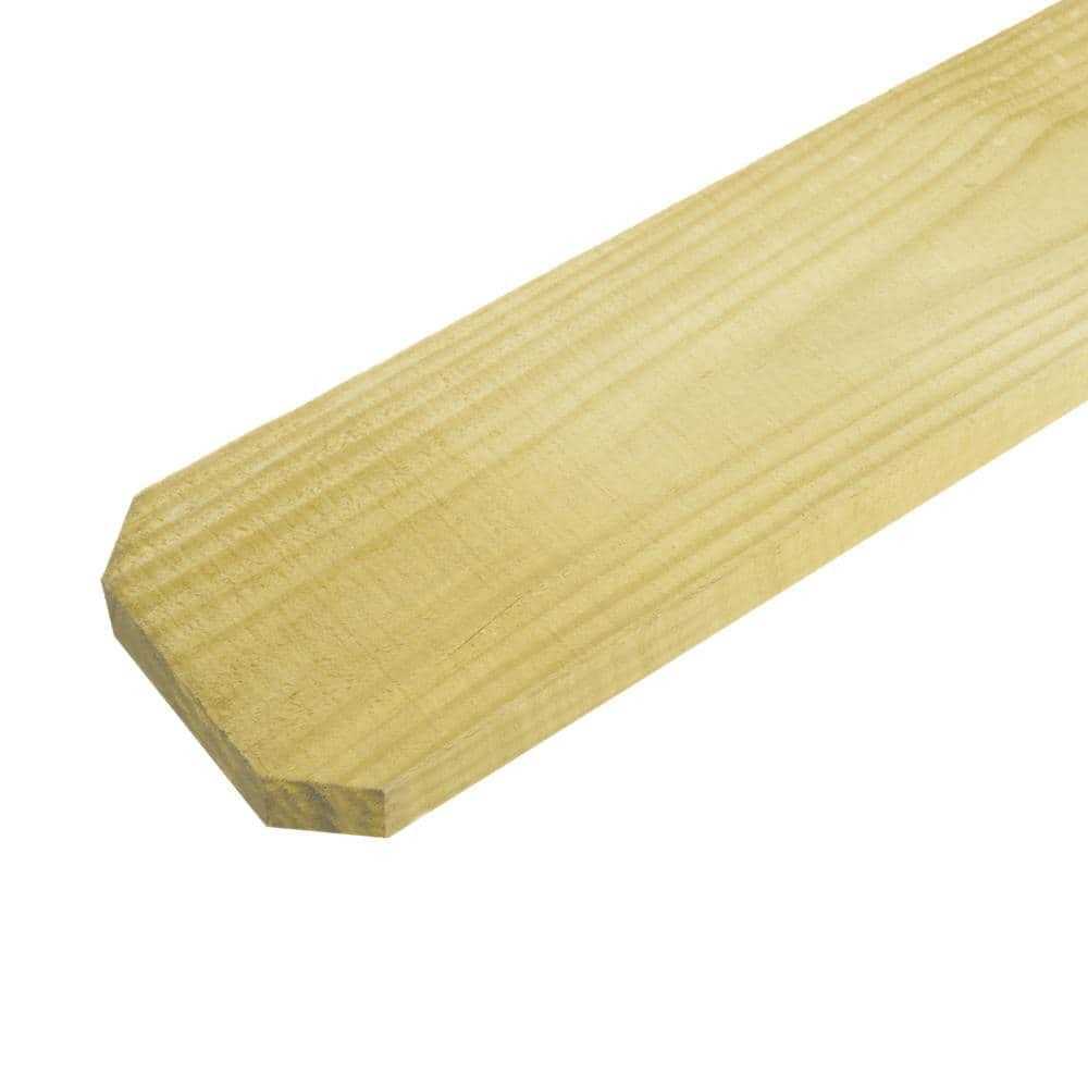 Outdoor Essentials 5/8 in. x 3-1/2 in. x 3-1/2 ft. Western Red Cedar French Gothic Fence Picket - Inhomebuy