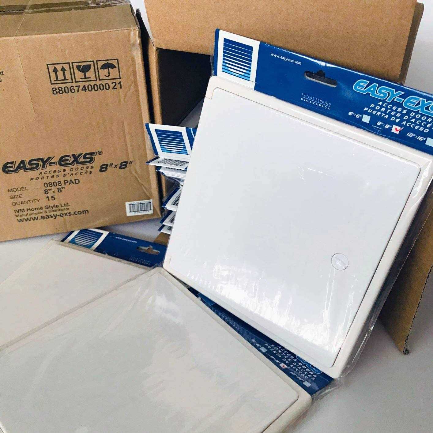 Easy-exs Access Panel Door Plastic White - Inhomebuy