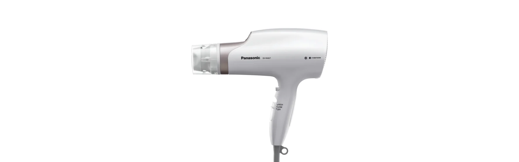 Panasonic Hair Dryer with NANOE particles, white | EH-NA67W - Inhomebuy
