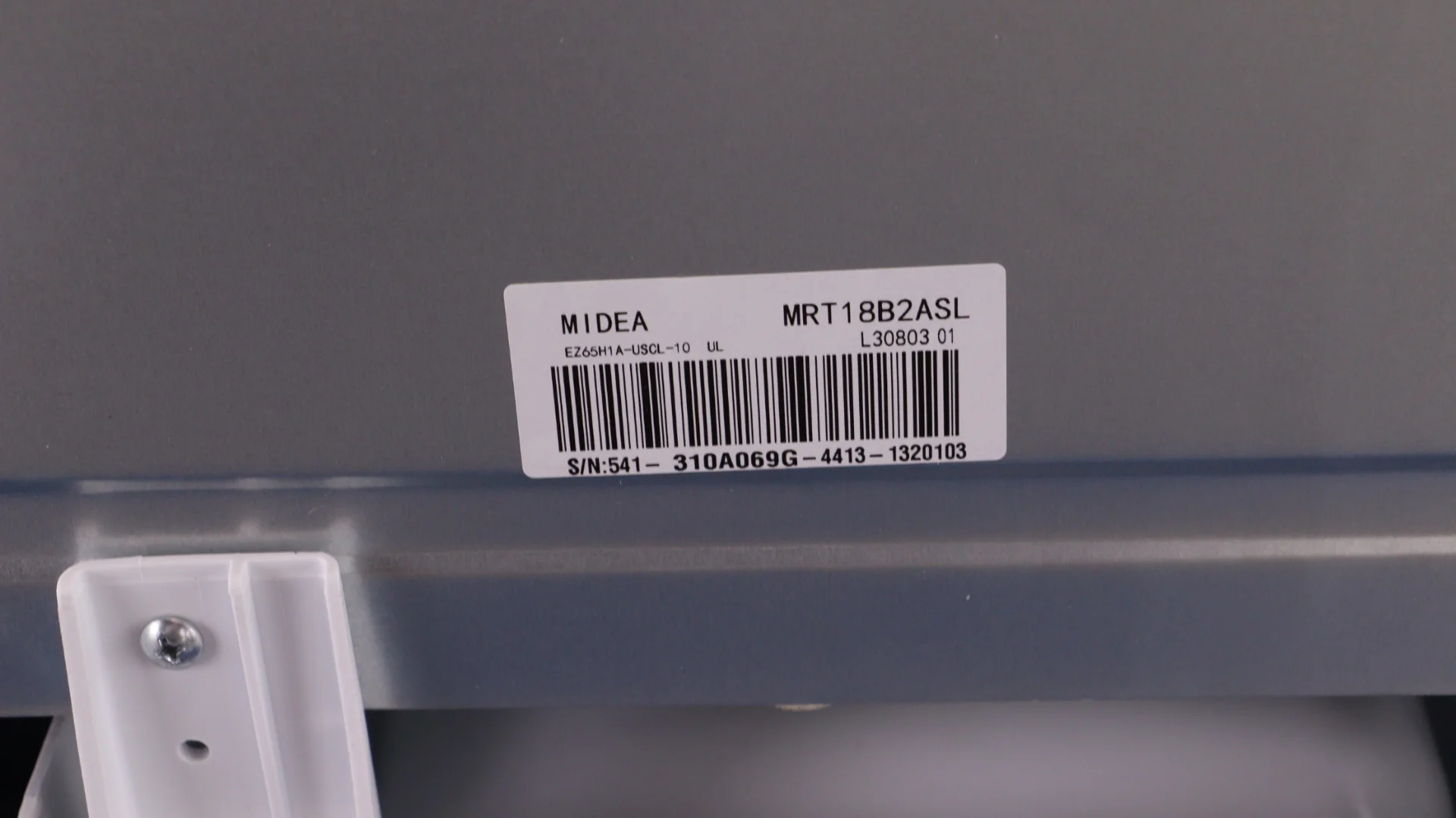 Midea 30 in. 18 cu. ft. Stainless Steel Top Mount Refrigerator - MRT18B2ASL - Inhomebuy