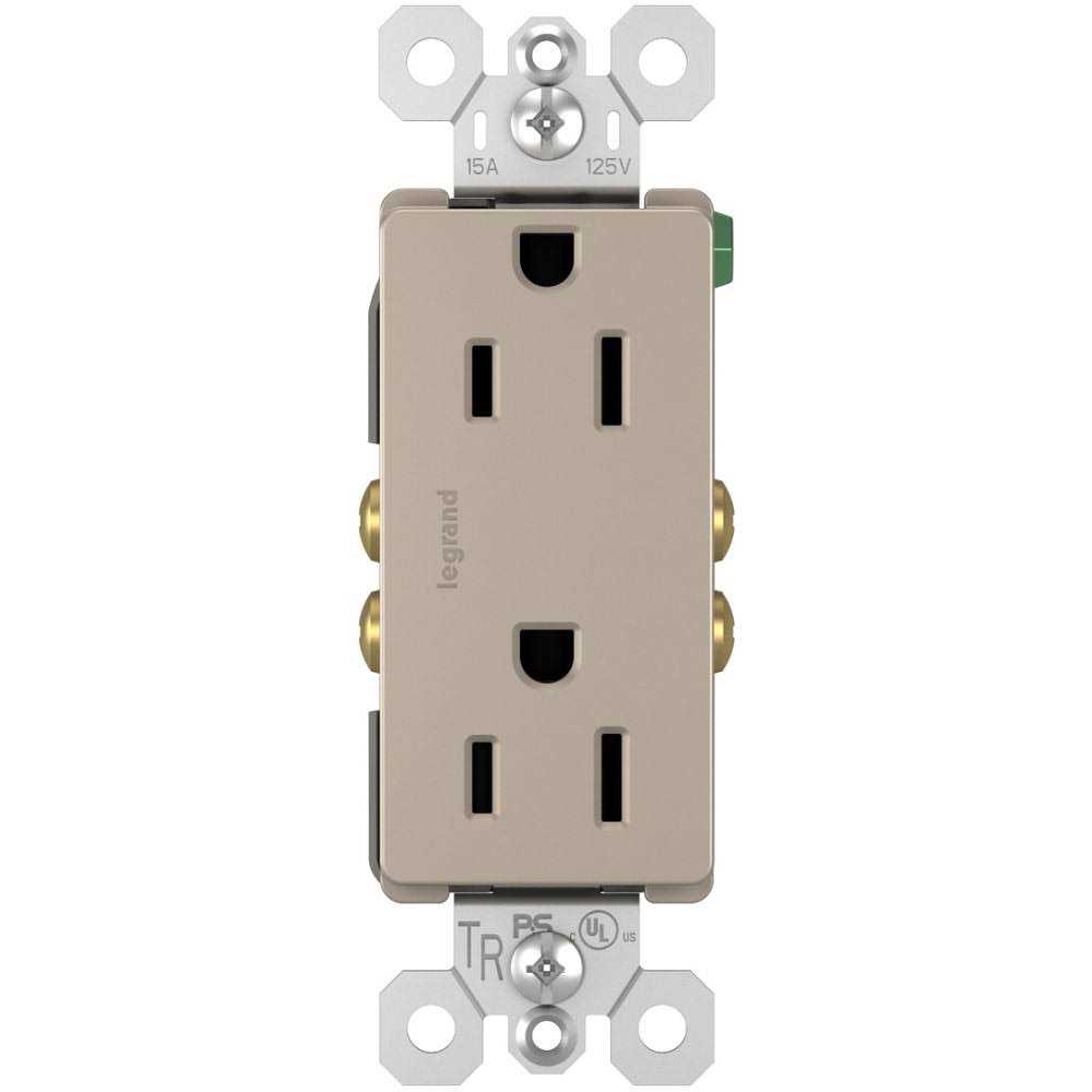 Pass & Seymour Decorator Tamper-Resistant Receptacle - Inhomebuy