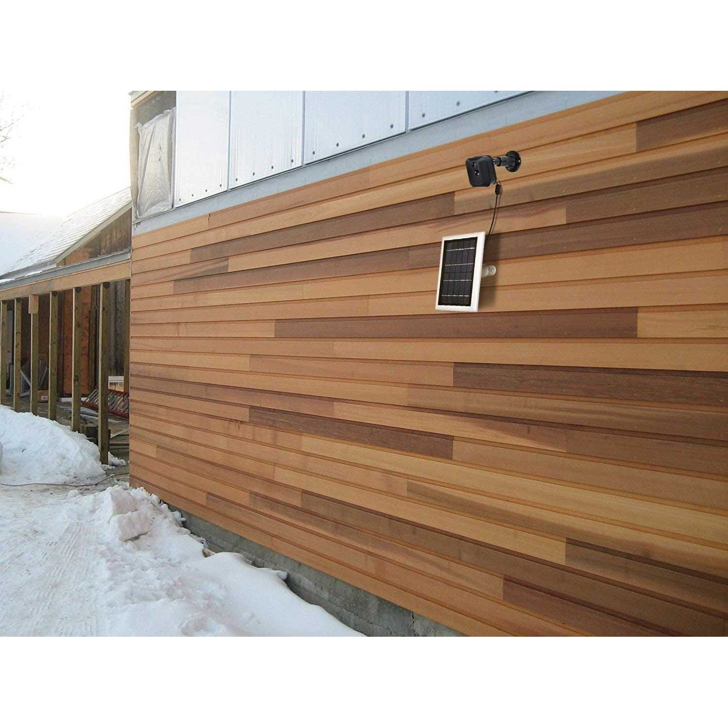 Wasserstein Solar Panel with Internal Battery Compatible with Blink Outdoor, Blink XT and Blink XT2 Outdoor Camera - Inhomebuy