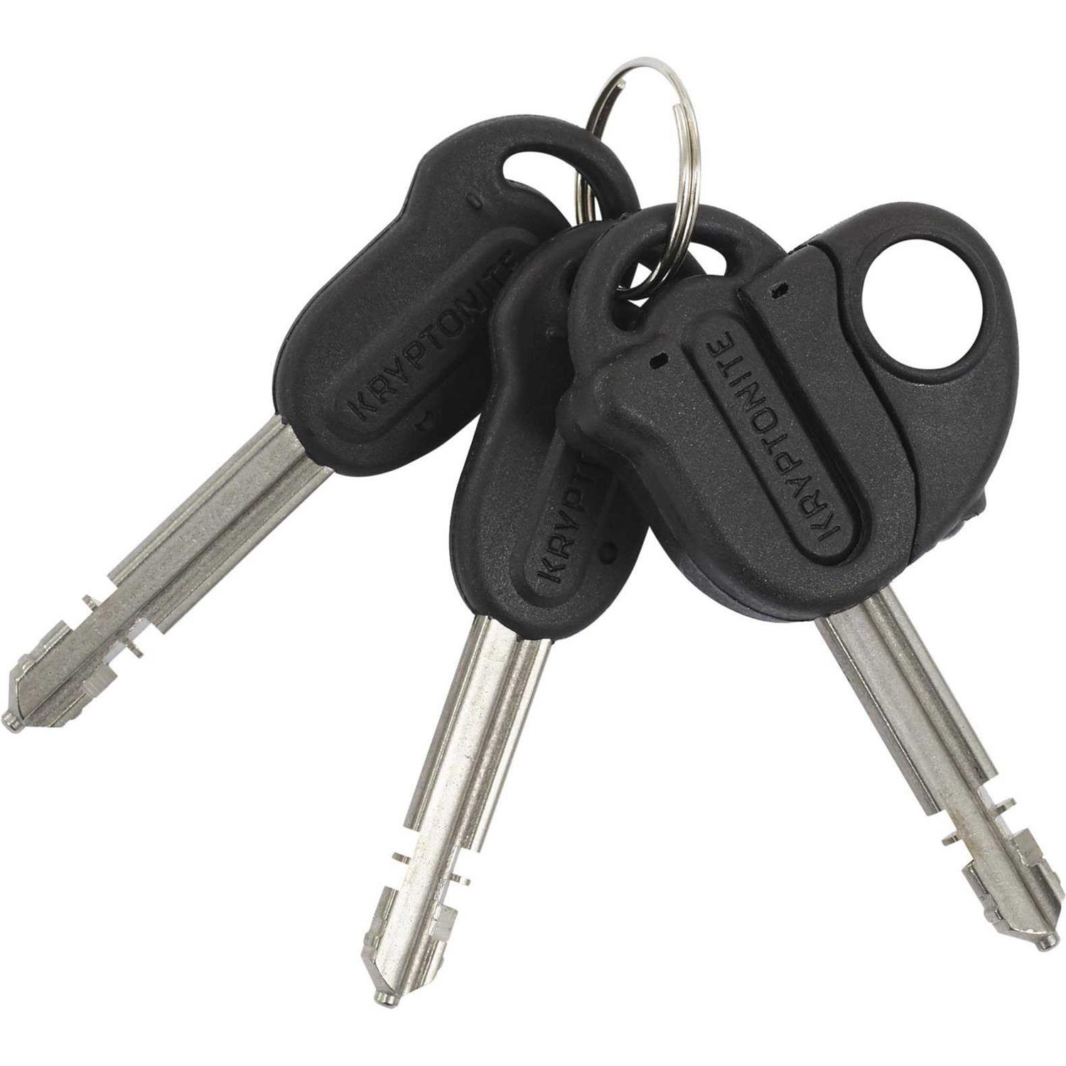 Kryptonite Mini 12mm U-Lock Bicycle Lock & 8mm Looped Bike Security Cable - Inhomebuy