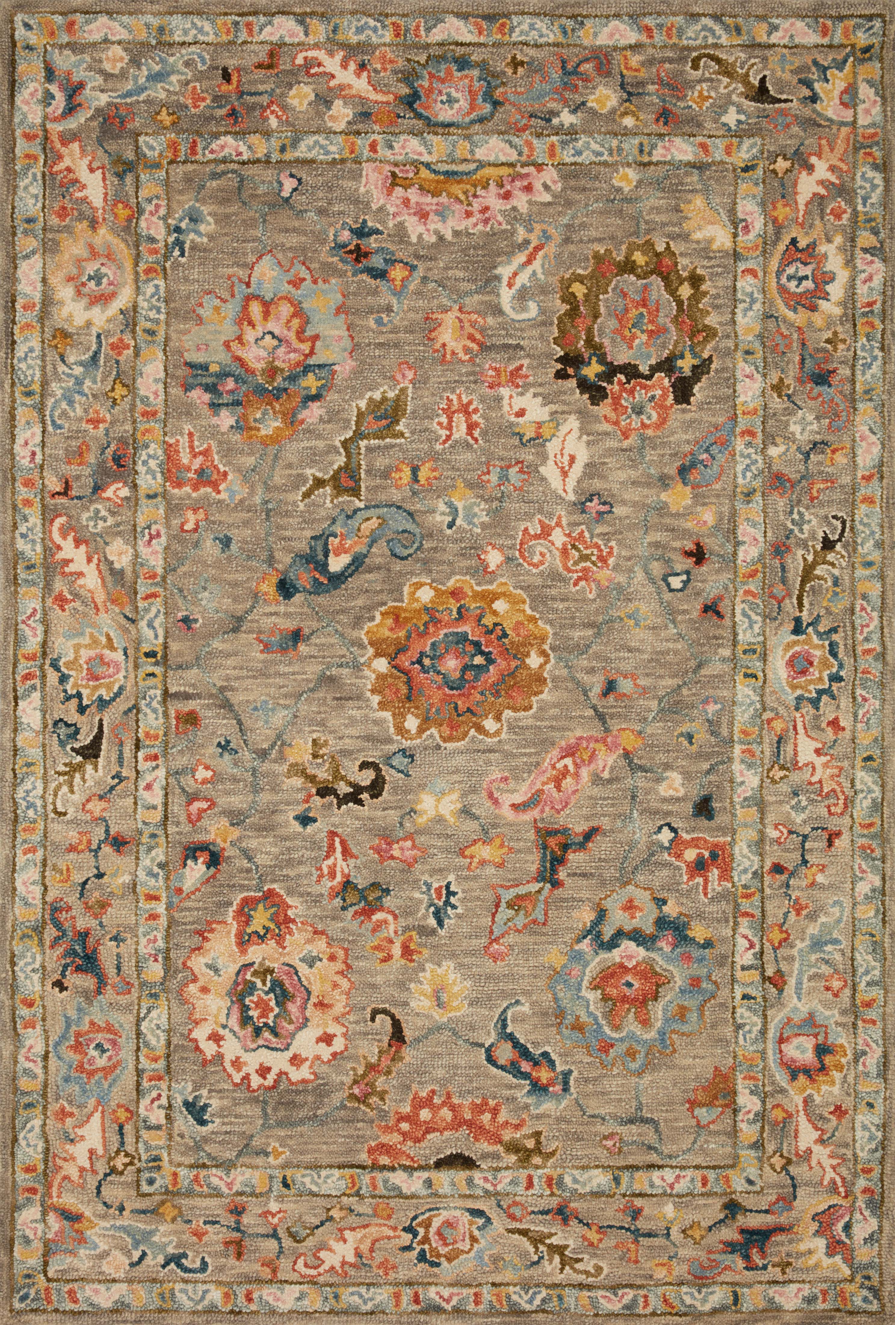 Loloi Rugs Padma Collection Rug in Grey, Multi - 7'9