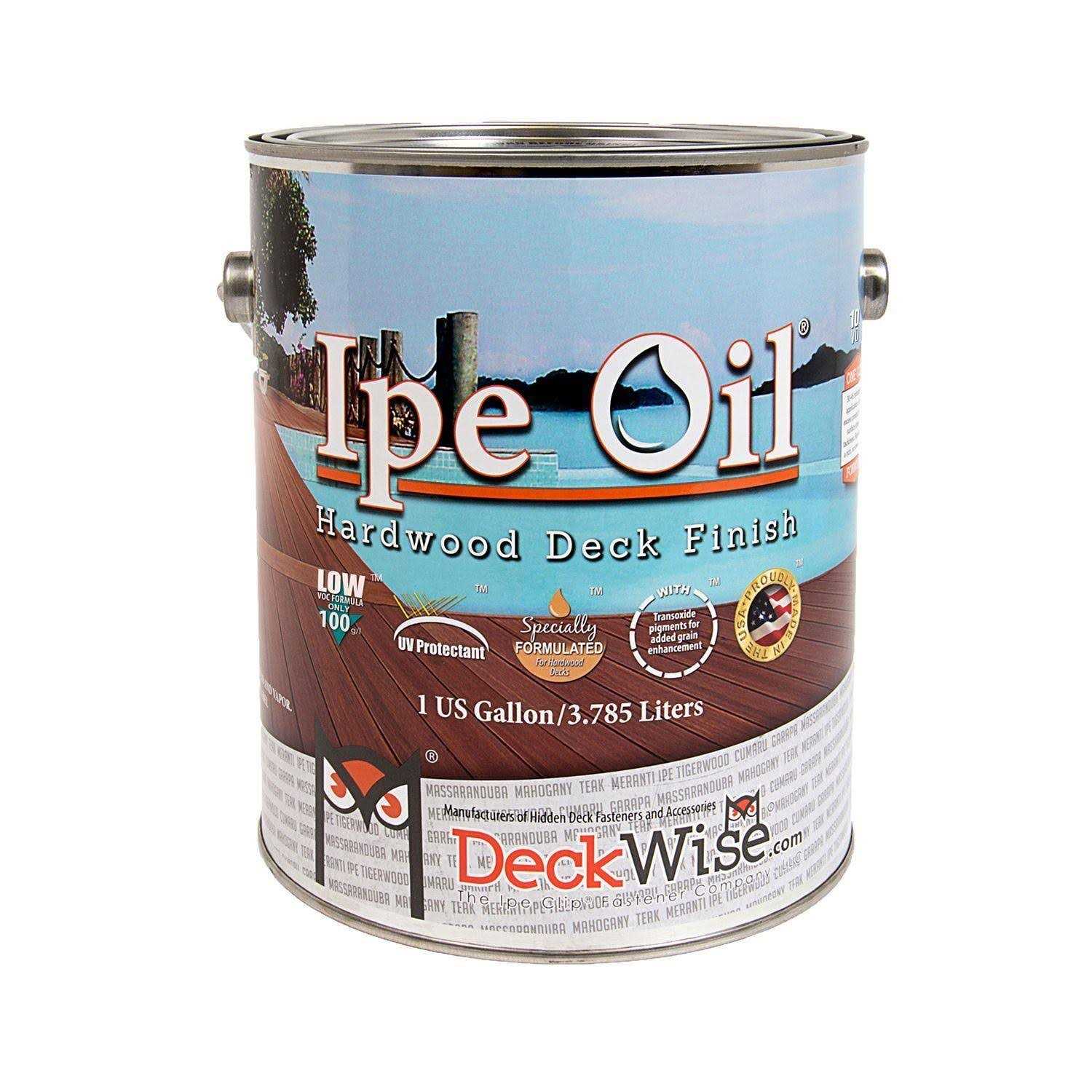 DeckWise Ipe Oil Hardwood Deck Finish - Inhomebuy