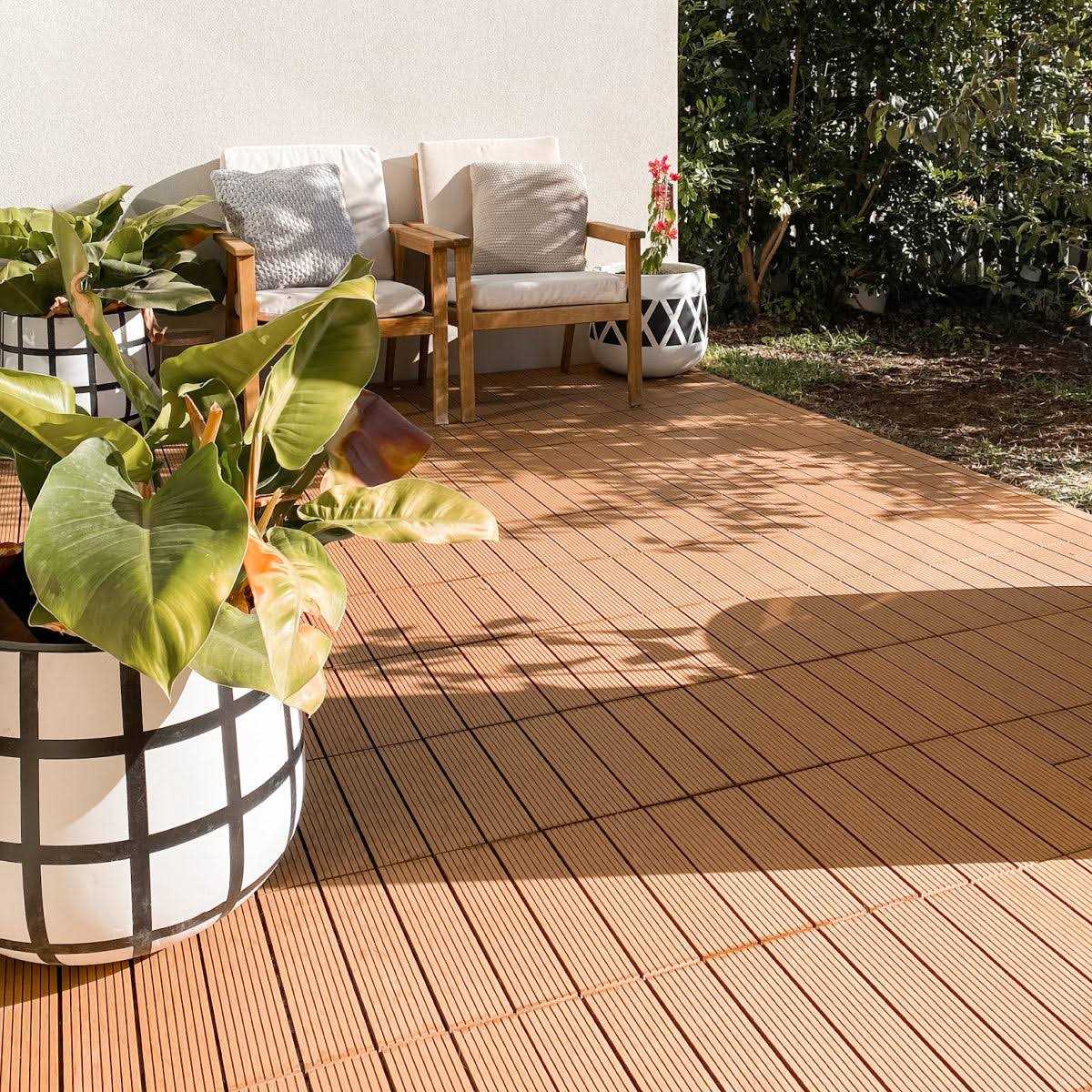 DECKO Premium DIY Deck Tiles - Inhomebuy