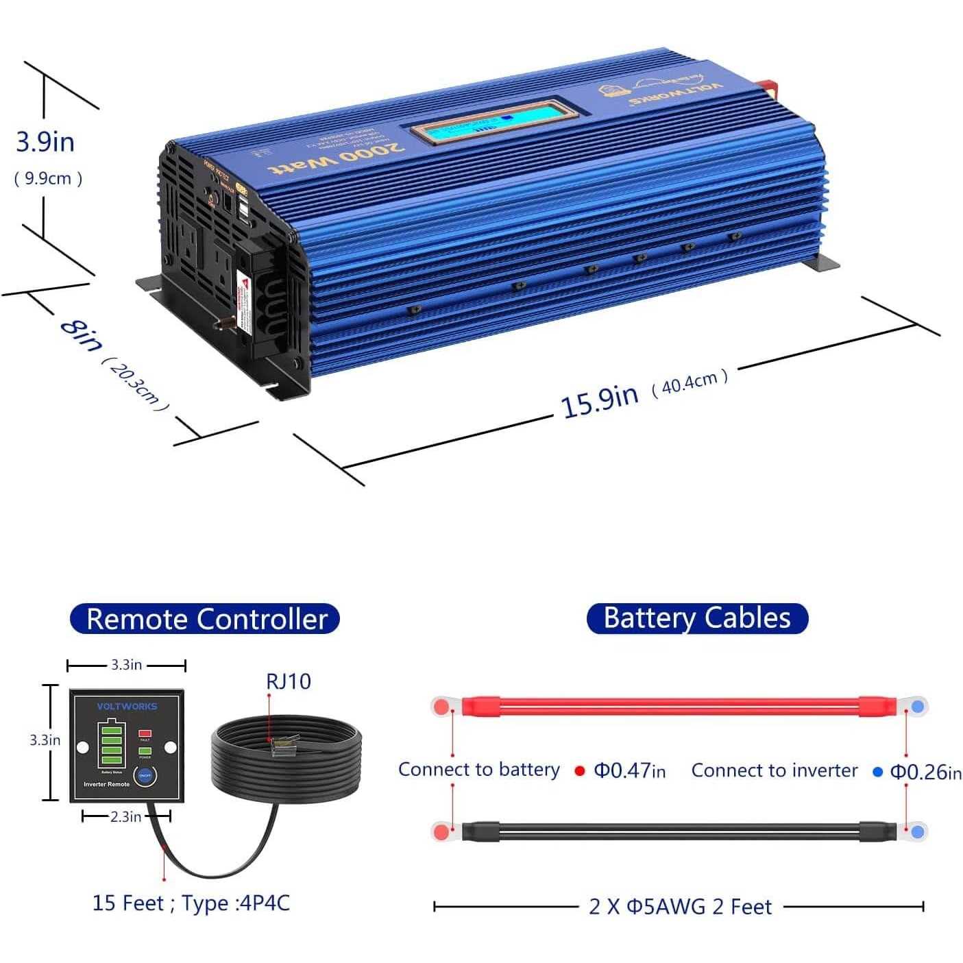 VoltSafe Magnetic Plug Extension Cord for Block Heaters 7A 120V 10ft - Inhomebuy
