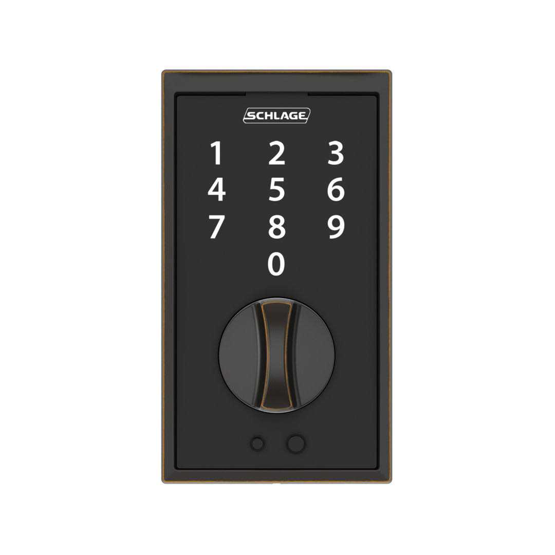 Schlage Century Touch Deadbolt - Inhomebuy