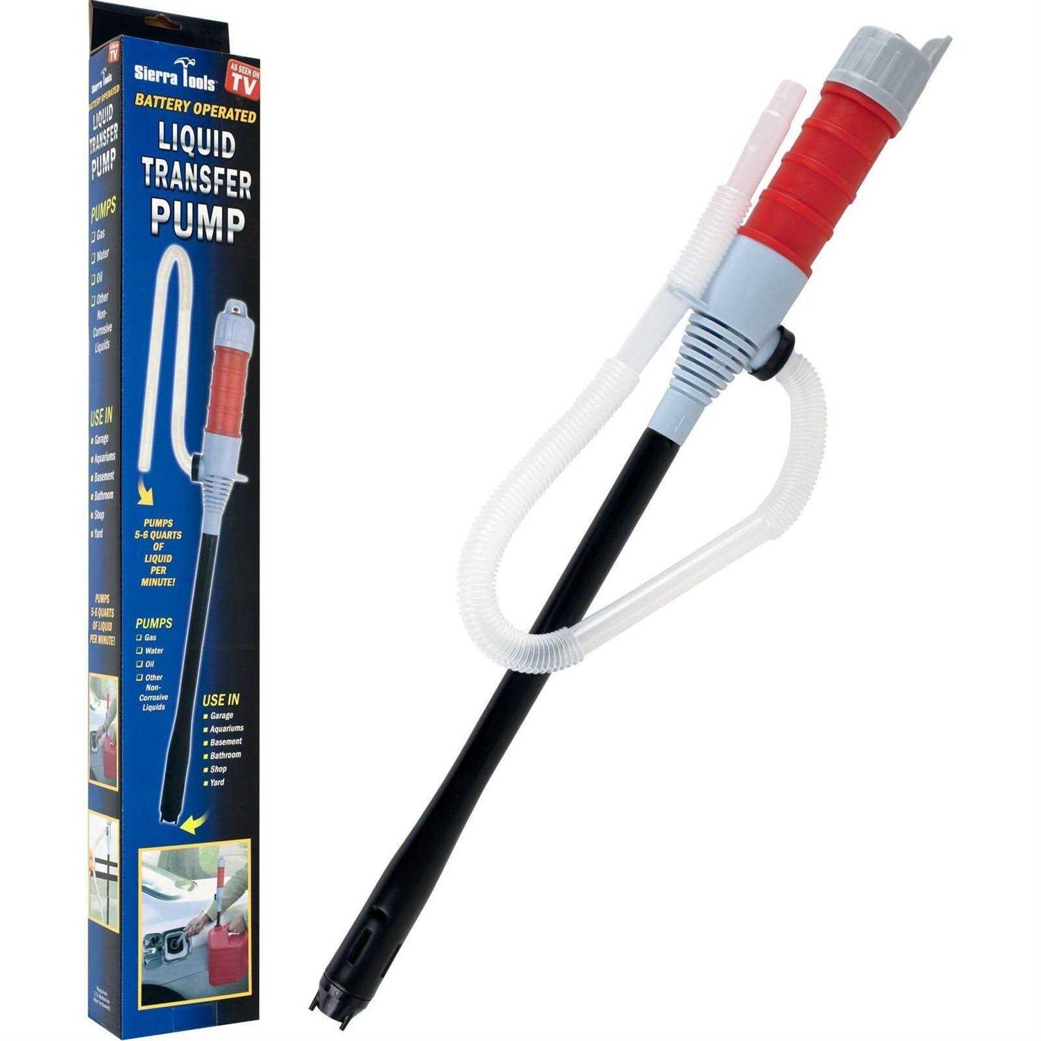 Sierra Tools Battery-Operated Liquid Transfer Pump - Inhomebuy
