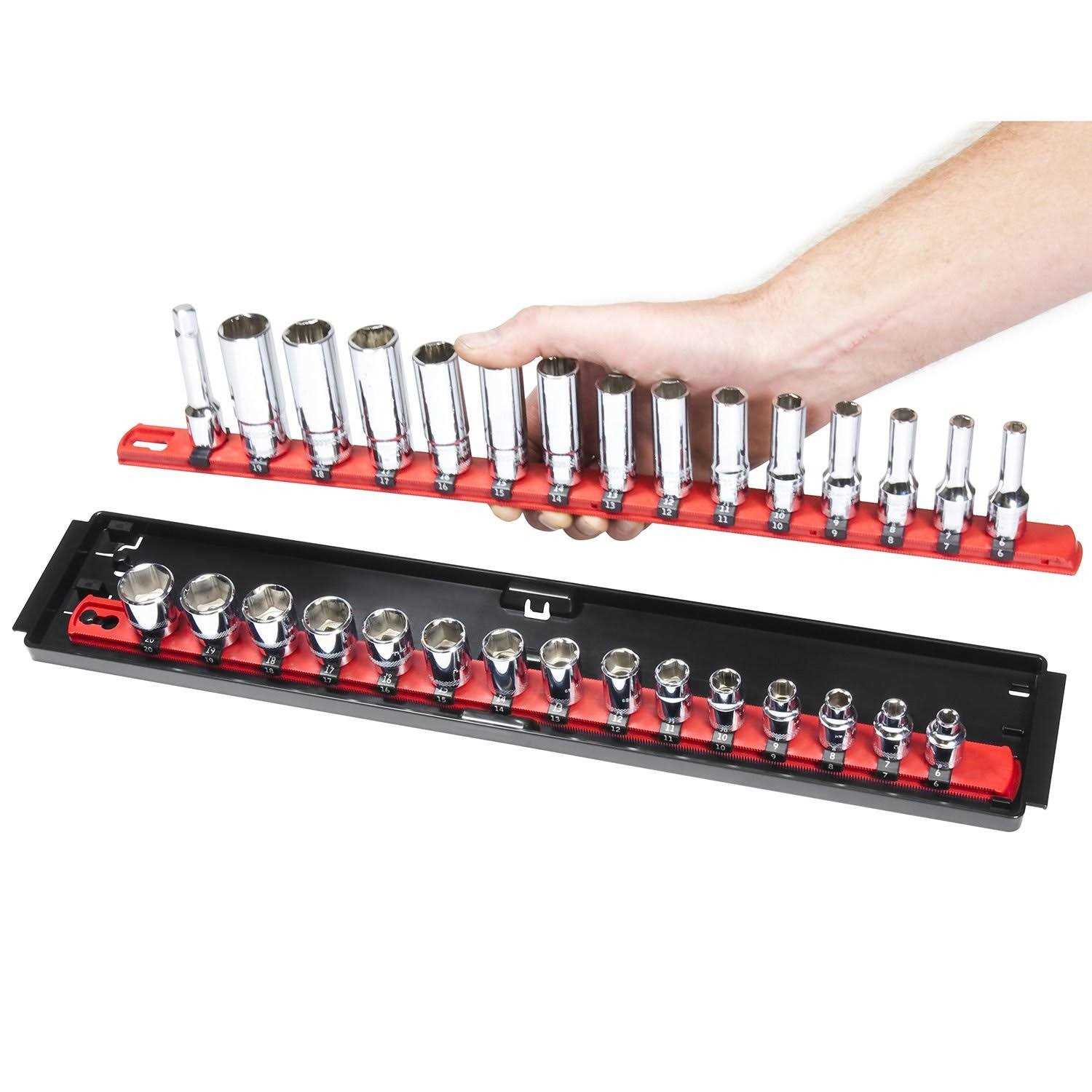 Ernst Socket Boss 2 Rail Socket Tray - Inhomebuy