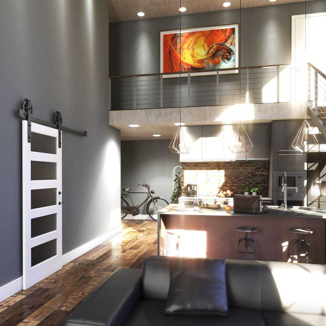 EightDoors 5-Lite Frosted Glass - Inhomebuy