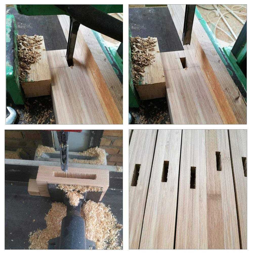 Woodworking Ruler, Violetfox Precision Pocket Ruler Metal Slide Rule Inch and Metric T-type Scribing Ruler Square Ruler T Track Ruler - Inhomebuy