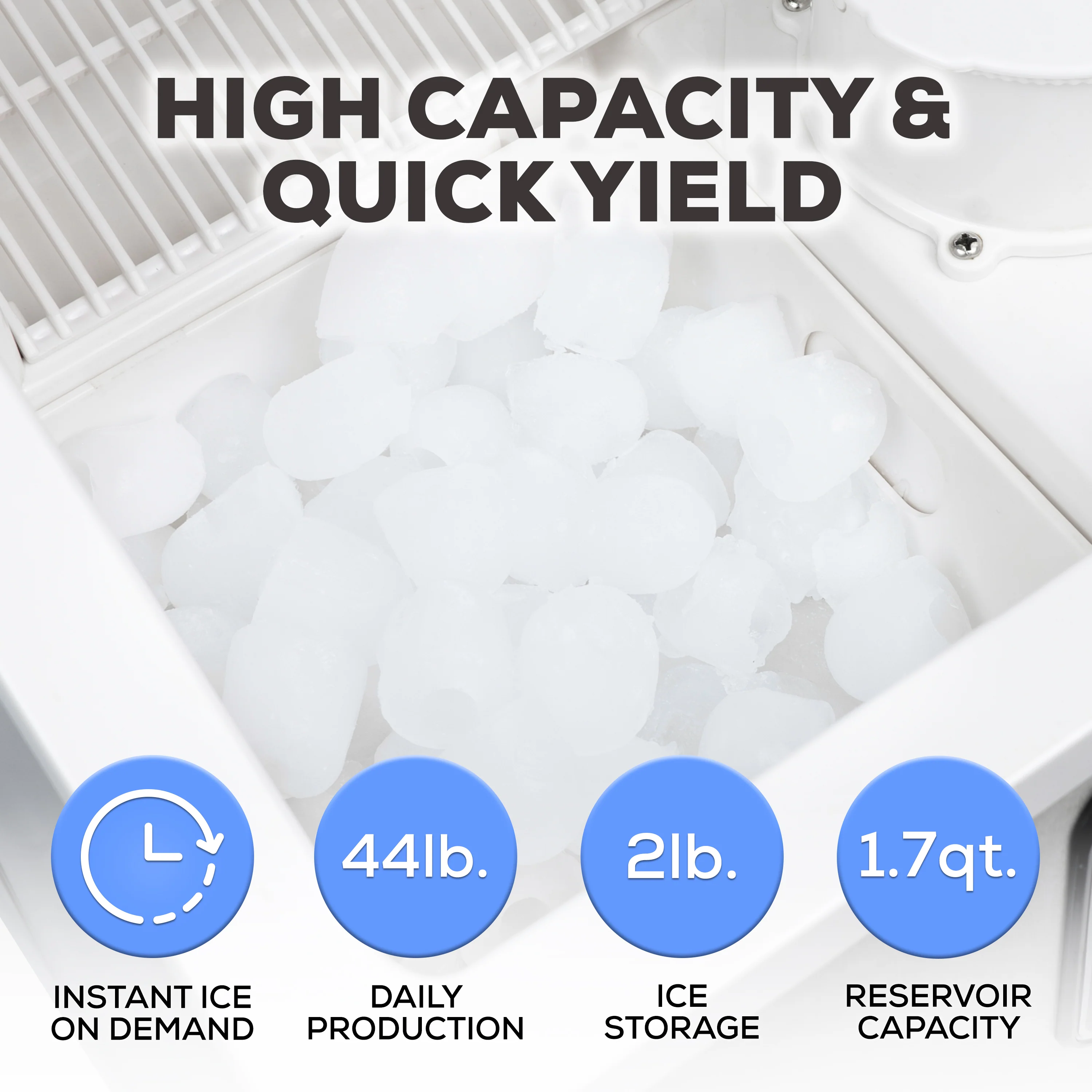 IGLOO 44 lb. Ice Maker and Dispensing Ice Shaver - Inhomebuy