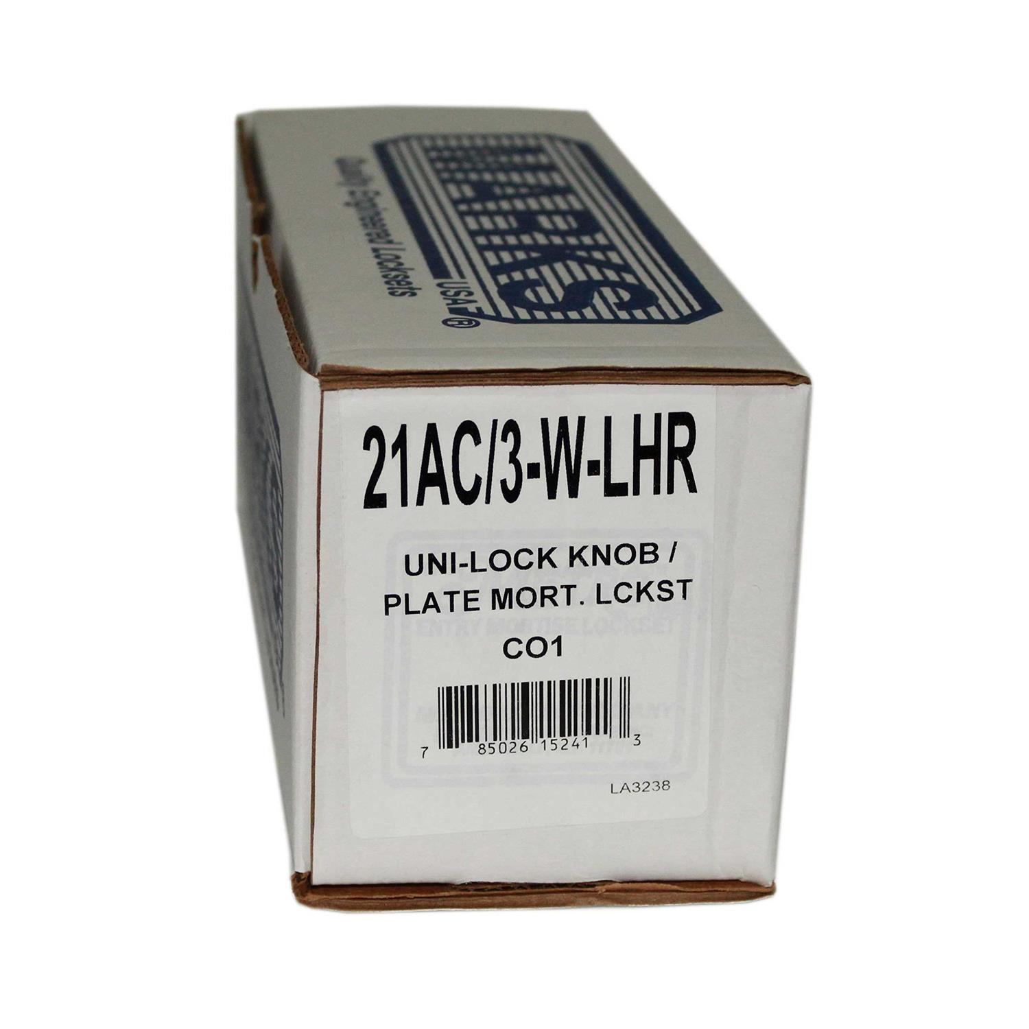 Marks 21AC Double Cylinder Iron Gate Ornamental Knob Plate Mortise Lock Set with 2-1/2 Backset 21ac/3-wrh - Inhomebuy