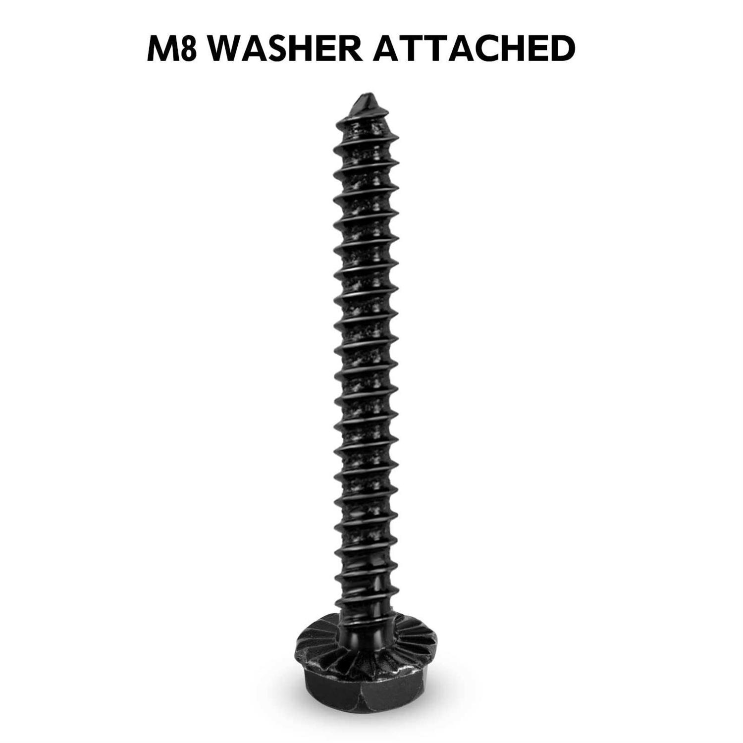 Mounting Dream Lag Bolt Kit for TV Wall Mount Comes with M7 Lag Bolt for Wood Stud, Fischer Anchors for Concrete Wall, Includes Allen Key and Bubble - Inhomebuy