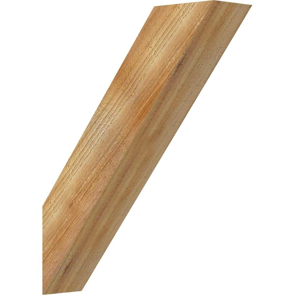 Ekena Millwork 4W x Traditional Rough Sawn Knee Brace BRC - Inhomebuy