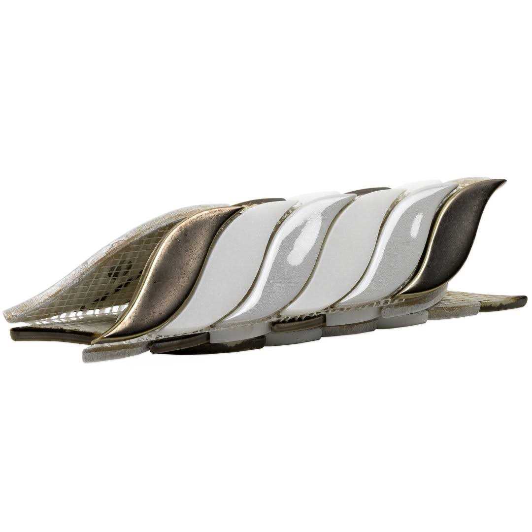 Delphi Sprig 2×22 x 3×22 Ceramic Mosaic Tile Ivy Hill Tile - Inhomebuy