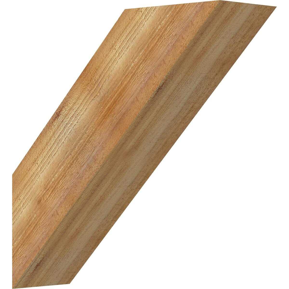 Ekena Millwork 4W x Traditional Rough Sawn Knee Brace BRC - Inhomebuy