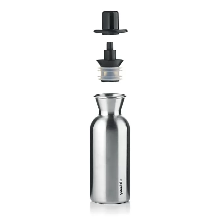 ''Perfect Dressing Steel Edition'' Stainless steel Oil/Vinegar bottle - Inhomebuy