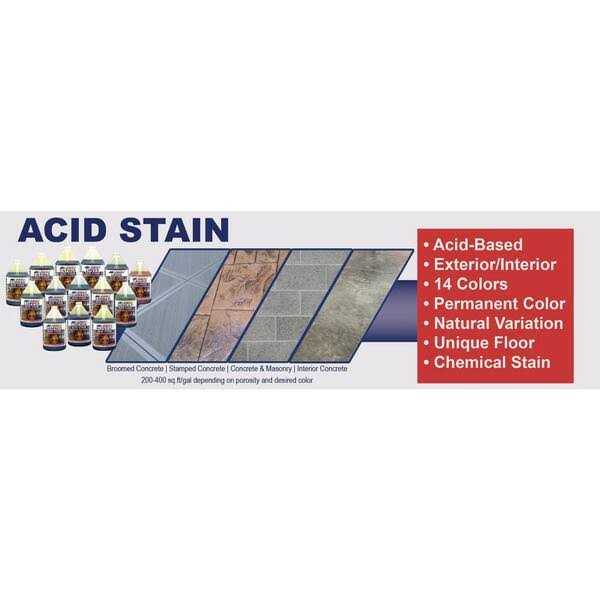 Eagle 1 gal Acid Interior/Exterior Stain - Inhomebuy