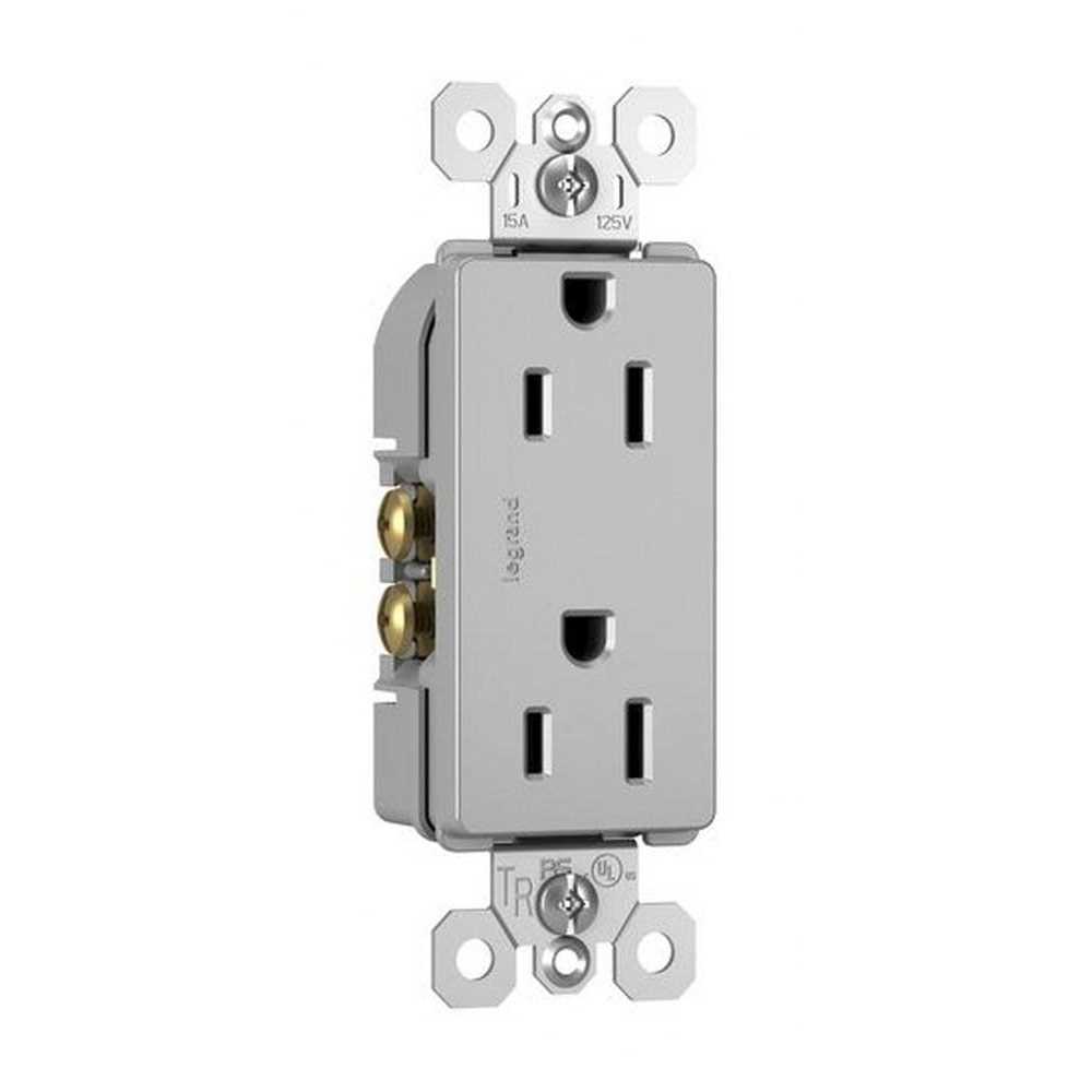 Pass & Seymour Decorator Tamper-Resistant Receptacle 885TRNICC12 - Inhomebuy