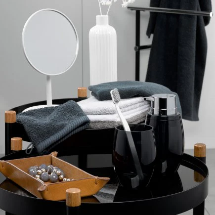 Guest Towel Ladessa Rock Grey - Inhomebuy