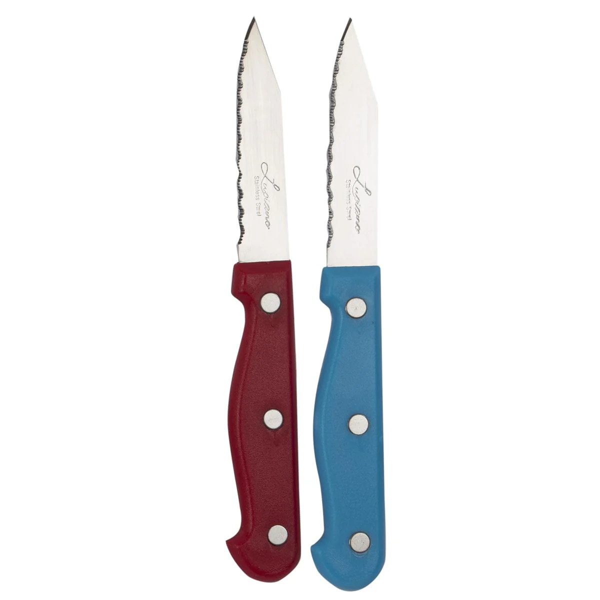 Luciano 2-pc S/S Paring Knife w/ Col. Handle, Blade 0.8mm | 80789 - Inhomebuy