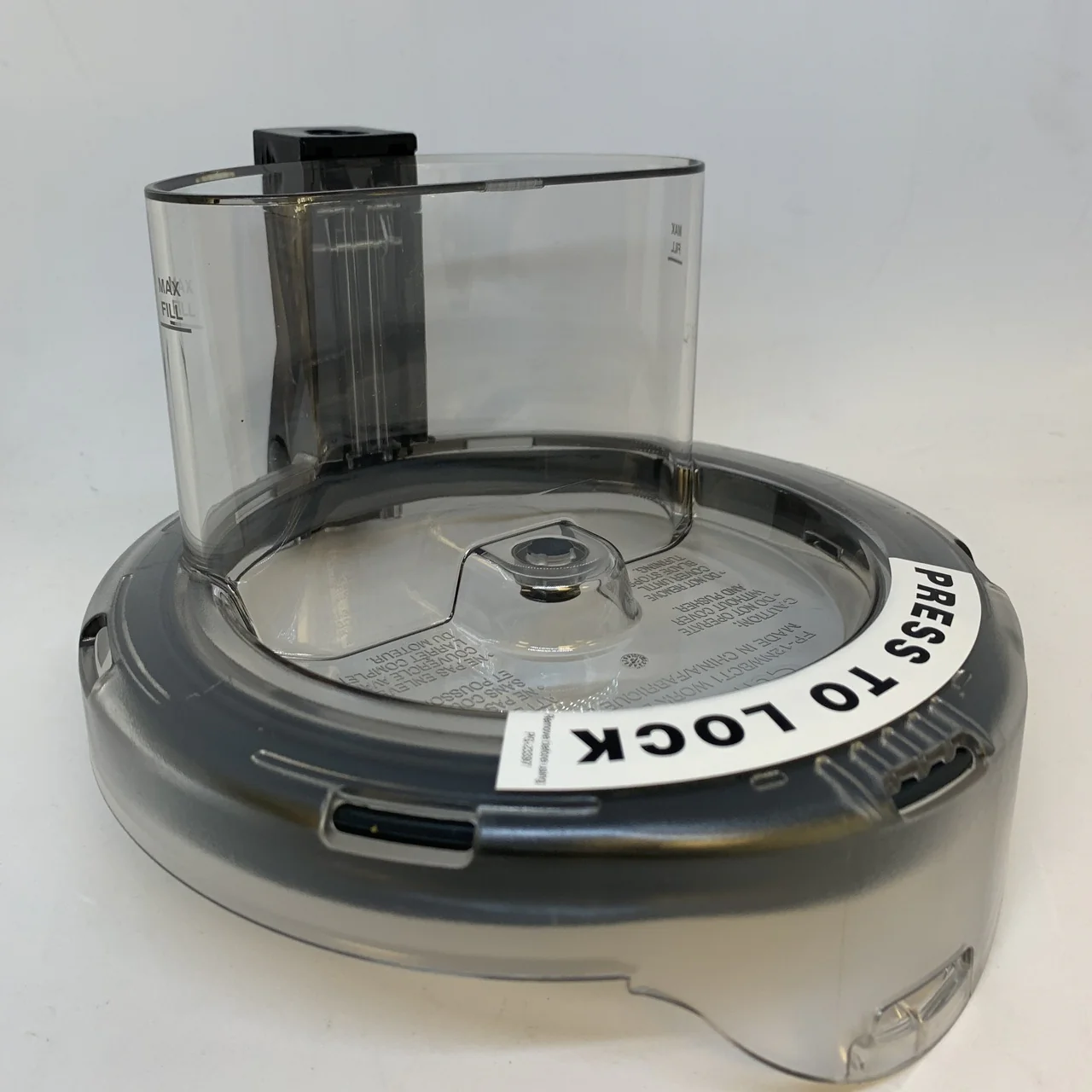 FP12GNWBCT | Work Bowl Lid (Black) for FP-12DCNC (New Version) - Inhomebuy