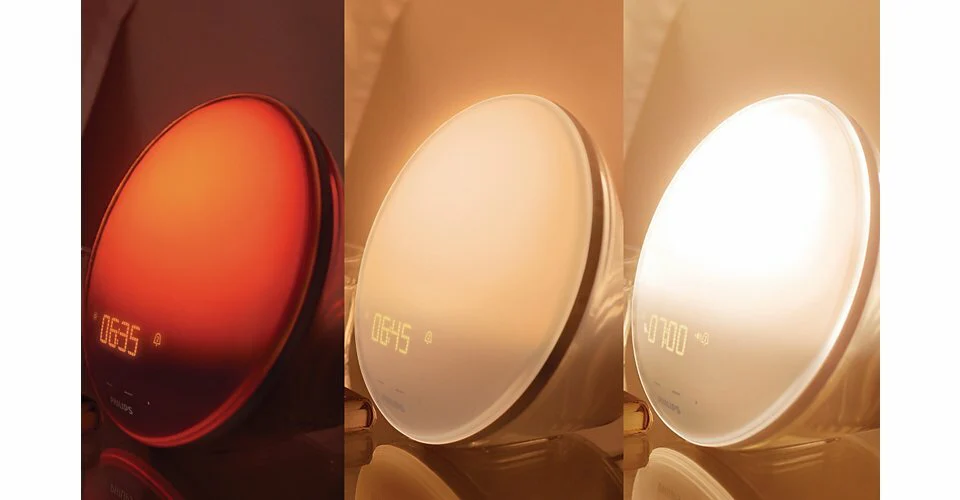 Philips Wake-up Light |HF3520| with Coloured Sunrise Simulation - Inhomebuy