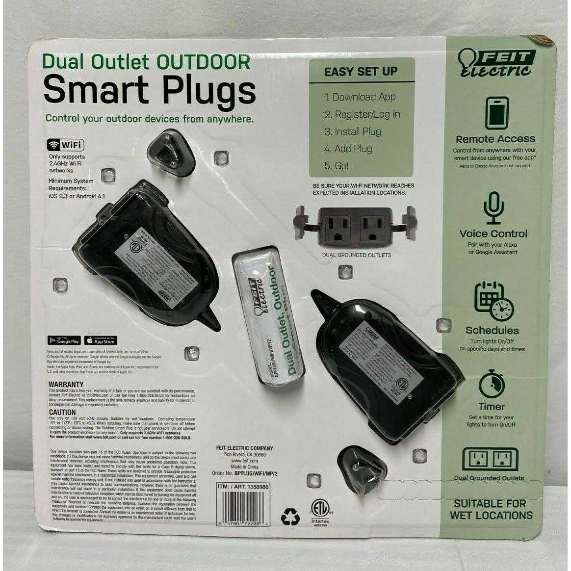 Feit Electric Wi-Fi Smart Dimmer - Inhomebuy