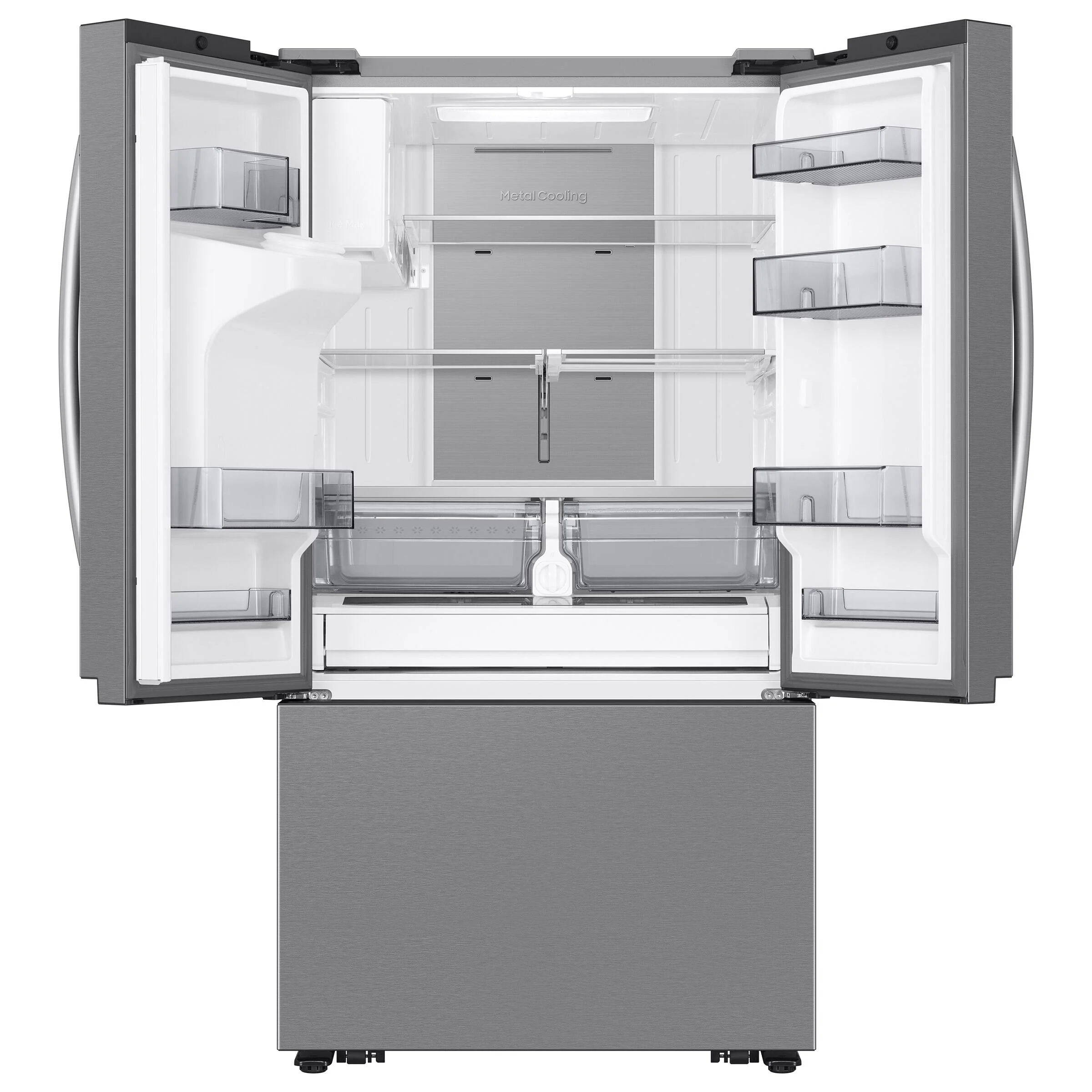 SAMSUNG 36 IN. 30.5 CU. FT. STAINLESS STEEL 3 DOOR FRENCH DOOR REFRIGERATOR WITH EXTERIOR WATER DISP - Inhomebuy