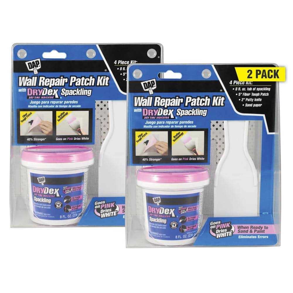 Dap DryDex 8 oz. Wall Repair Patch Kit - Inhomebuy