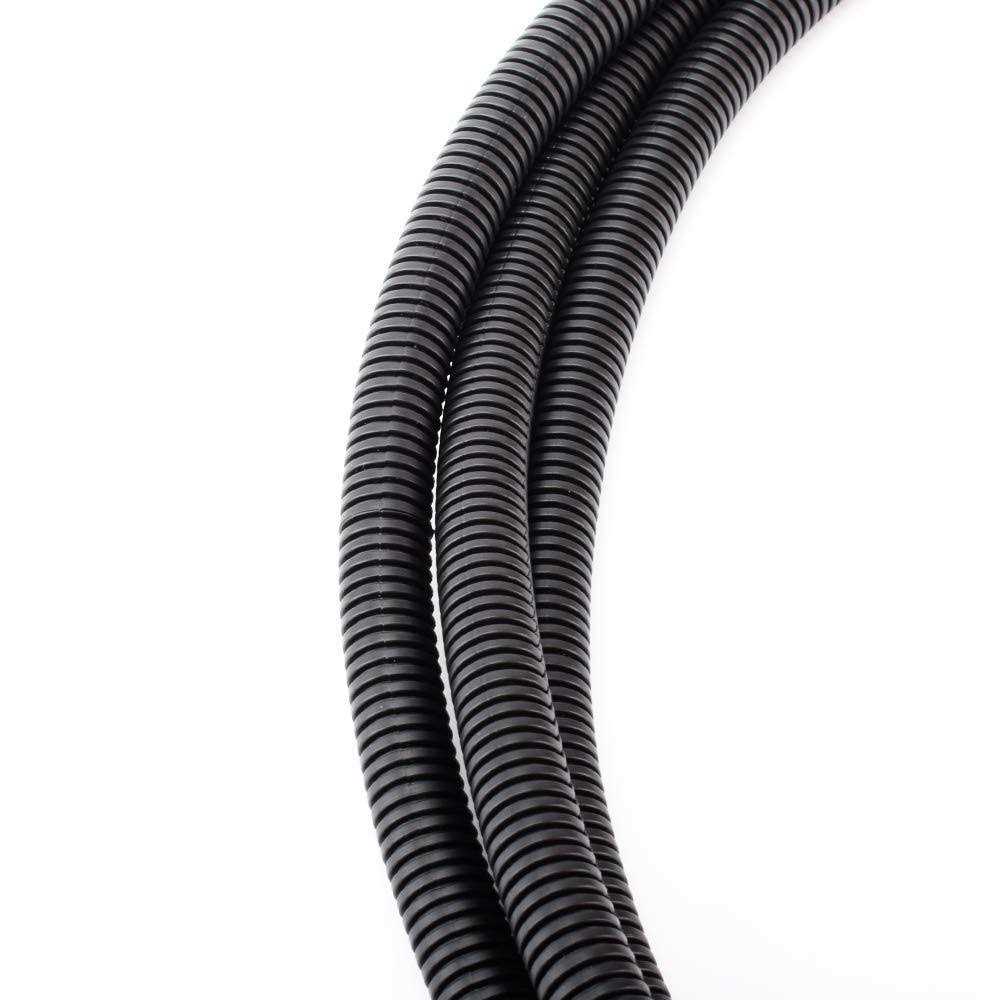 ZhiYo 20FT Wire Loom Split Tubing Auto Wire Conduit Flexible Cover - Inhomebuy