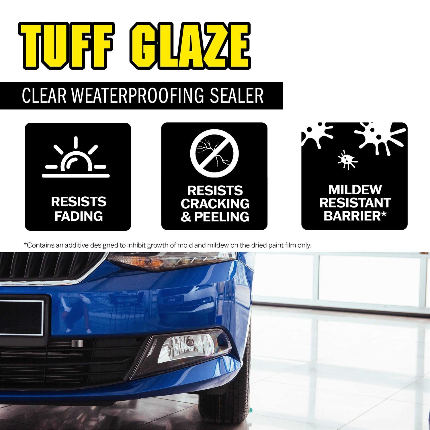 Dyco Tuff Coat Low Sheen Exterior Waterborne Acrylic Concrete Stain - Inhomebuy