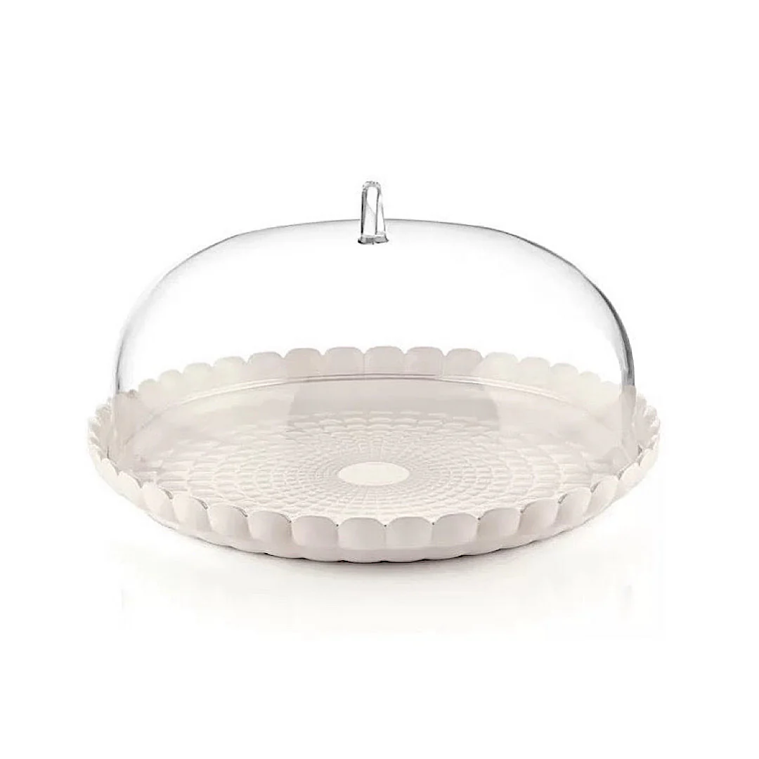 Cake Serving L Set Tiffany Clear - Inhomebuy