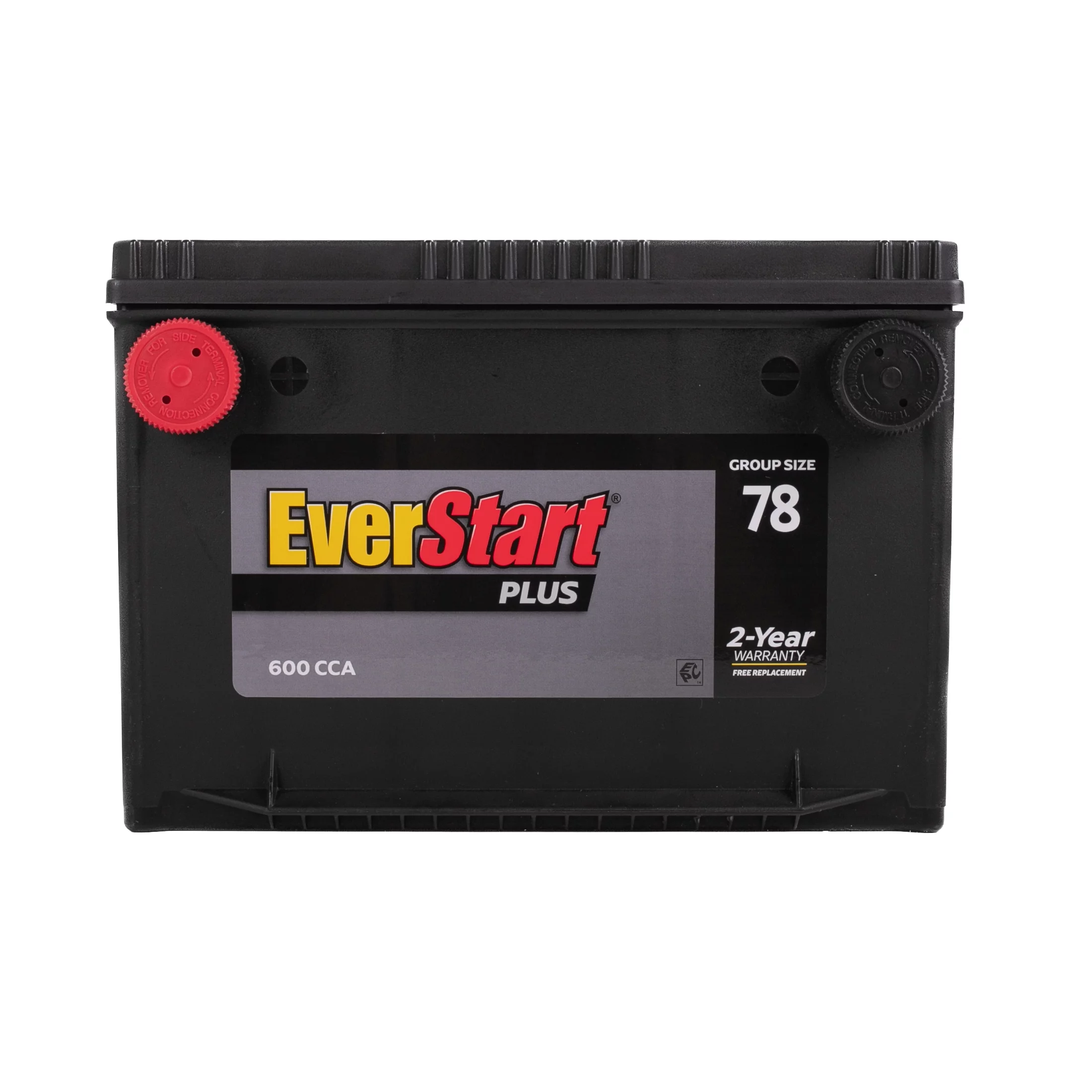 EverStart Plus Lead Acid Group 78 Automotive Battery 12 Volts/600 CCA - Inhomebuy